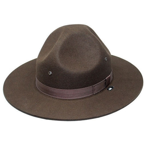 Brown Felt Campaign Hat